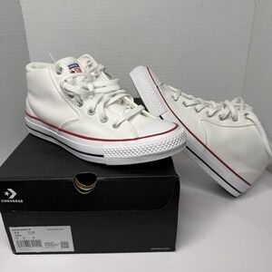 Converse CTAS Malden Street Mid White Red Blue Men 9.5 Women 11.5 New